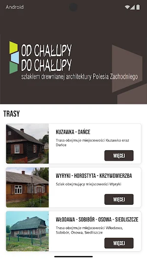 Architektura drewniana Polesia Screenshot 1