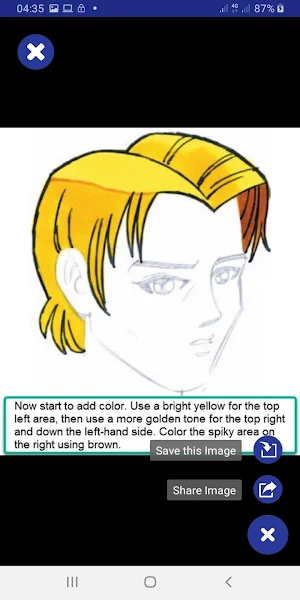 How to Draw Anime Boy Tutorial Screenshot 3