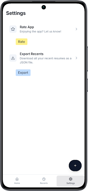 CV Maker: Fast Resume Builder Screenshot 3