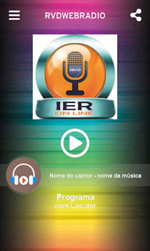 RVDWEBRADIO Screenshot 1