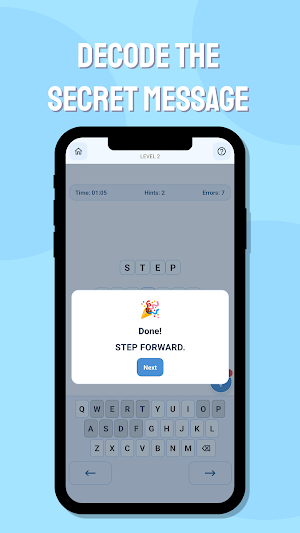 Cryptogram: Word Code Game Screenshot 2