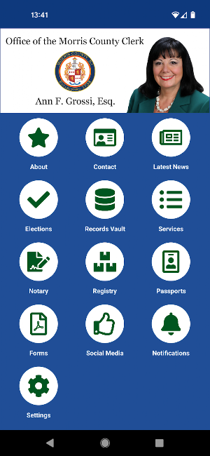 Morris County Clerk’s Office Screenshot 0