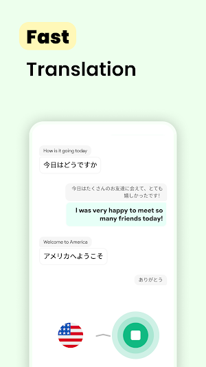 Instant Voice Translator Screenshot 1