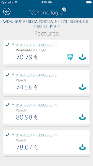 eOficina Tagus Screenshot 1