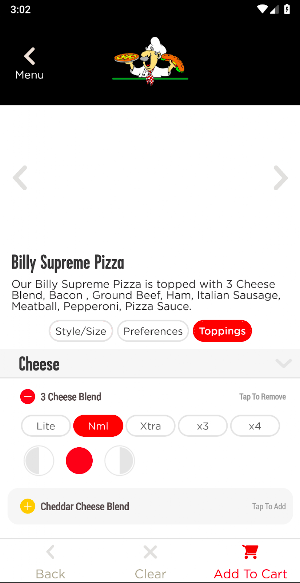 Mancino’s Pizza & Grinders Screenshot 3