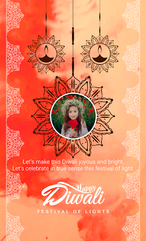 Diwali Photo Frame And Greetings Card Screenshot 1