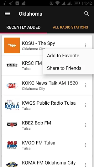 Oklahoma Radio Stations - USA Screenshot 0