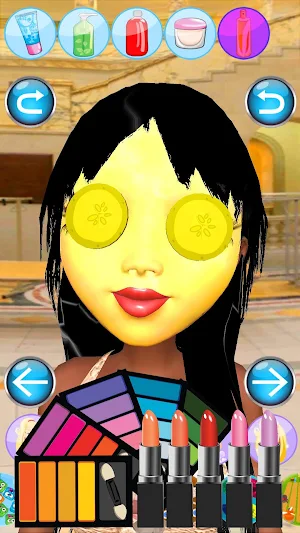 Princess Game Salon Angela 3D - Talking Princess Screenshot 1