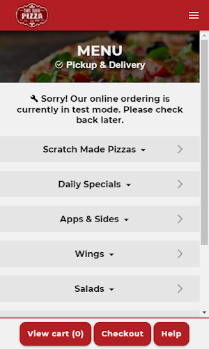 Time Square Pizza Company Screenshot 1