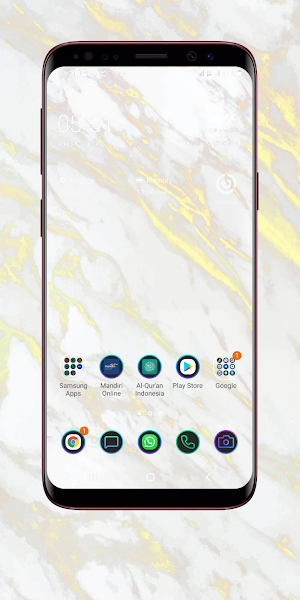 White Marble Wallpaper Screenshot 3