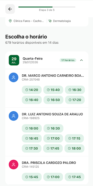 Clínica Fares Screenshot 2