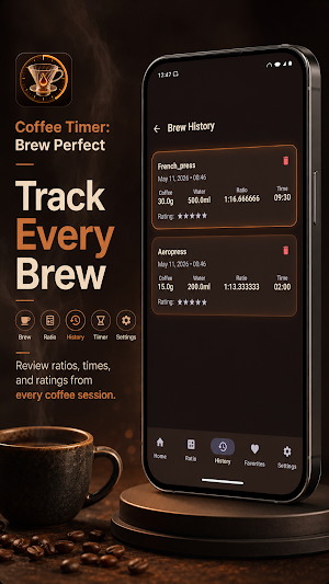 Coffee Timer: Brew Perfect Screenshot 3