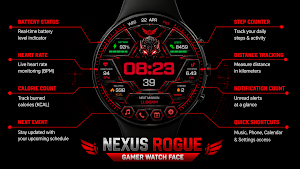 Nexus Rogue Watch Face Screenshot 0