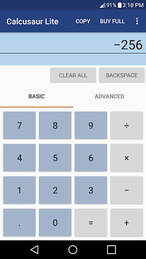 Calcusaur Lite Screenshot 1