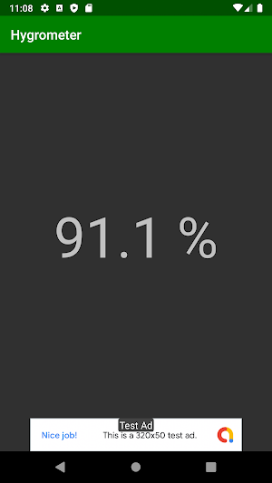 Hygrometer Screenshot 0