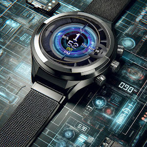 Proton X Wear OS Watch Face Screenshot 3