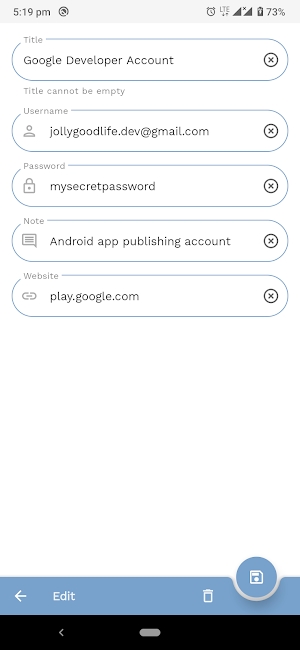 CloudPass - Password Manager (No ads) Screenshot 2