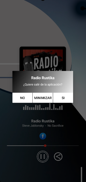 Radio Rústika Screenshot 2