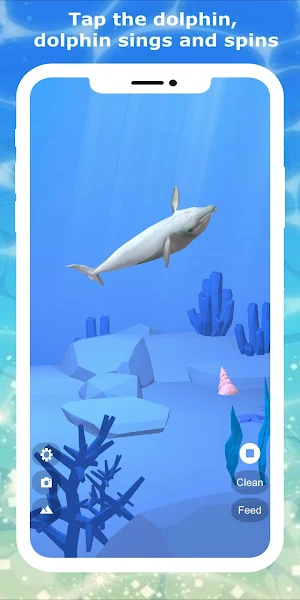 Tap Dolphin -3Dsimulation game- Screenshot 2