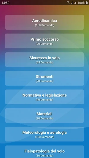 VDS Quiz - Parapendio Screenshot 1