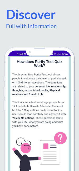 Rice Purity Test Screenshot 2