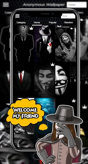 Anonymous Wallpapers HD 4K Screenshot 0
