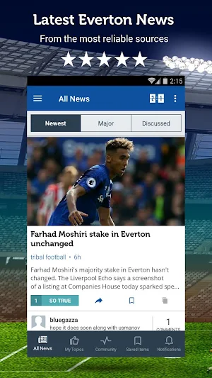 Sportfusion - Everton Edition Screenshot 0
