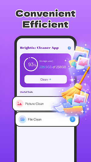 Brightix: Cleaner App Screenshot 0