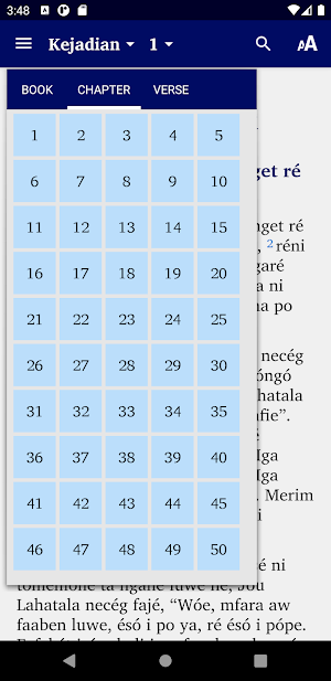 Alkitab Sawai Screenshot 1