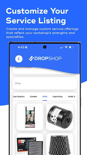 DropShop: Workshop Management Screenshot 3