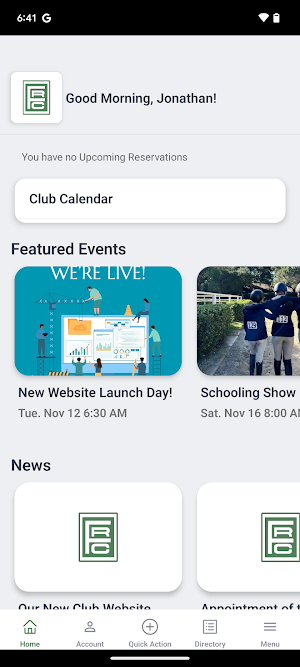 Flintridge Riding Club Screenshot 1