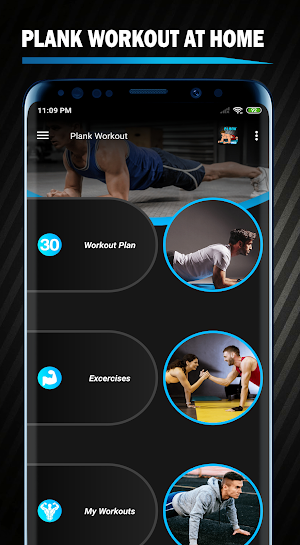 Plank Workout at Home 30 Day Fitness Challenge PRO Screenshot 0