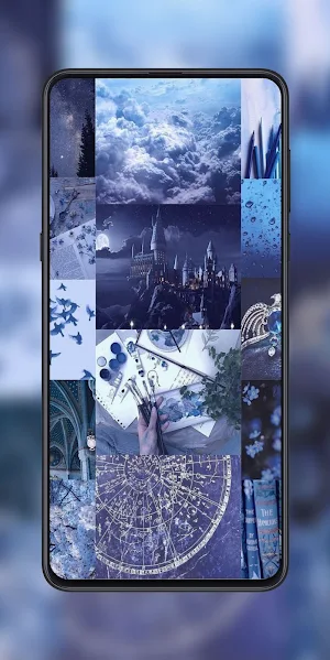 Blue Aesthetic Wallpaper Screenshot 1