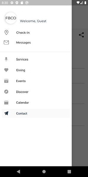 First Baptist Church Richland Screenshot 0