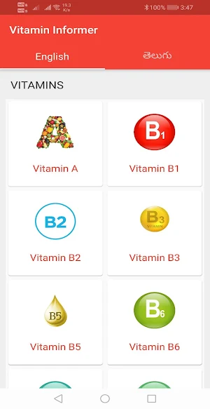 Health Tips Telugu,Vitamins, Minerals, Nutrients Screenshot 0