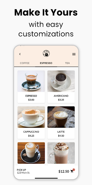 Black Hand Coffee Co Screenshot 2