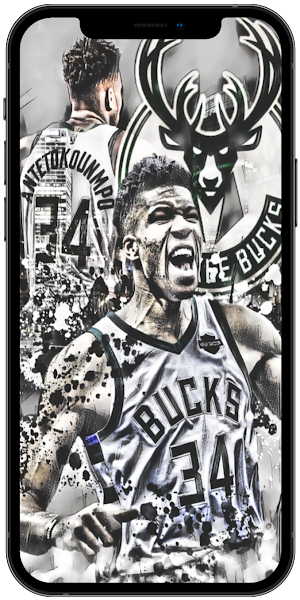 Milwaukee Bucks Wallpapers 4K Screenshot 3