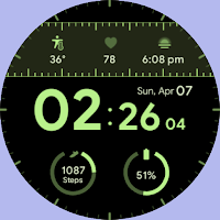 Pixel Scale Watch Face