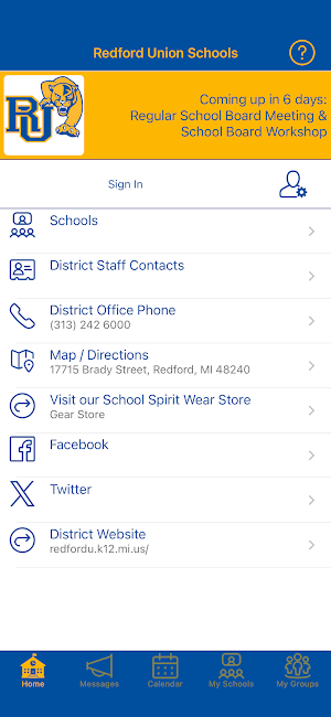 Redford Union Schools Screenshot 0