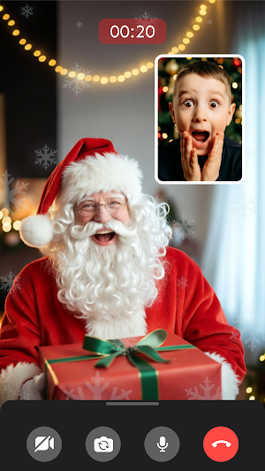Santa Fake Video Call Screenshot 3