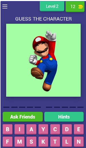 Guess the Video Game Character Screenshot 1