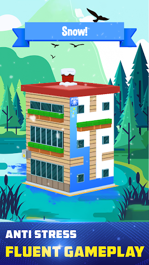 Paint City 3D  -  Color House Game Screenshot 1
