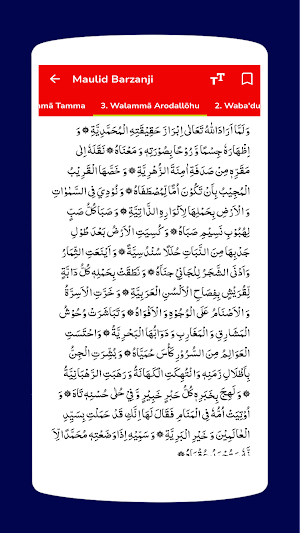 Maulid Barzanji Terjemahan Screenshot 2
