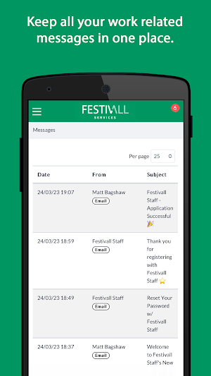 FestivApp by Festivall Staff Screenshot 3