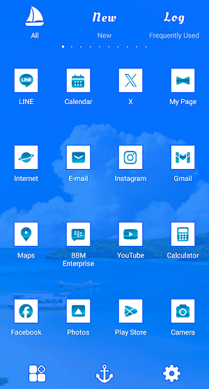 Ishigaki Island Waters Theme Screenshot 2