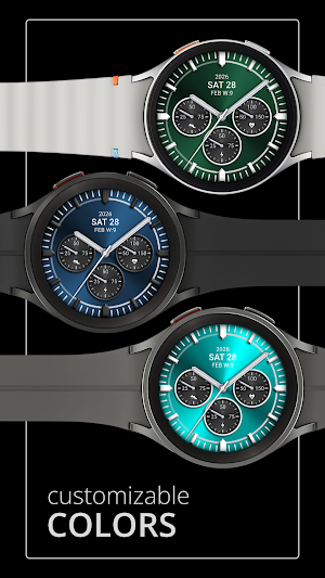DADAM124: Analog Watch Face Screenshot 3