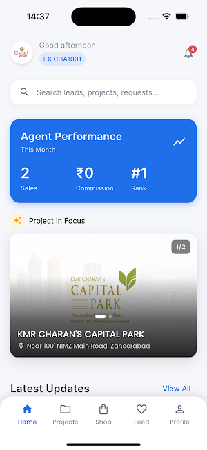 Charan Group Official App Screenshot 0