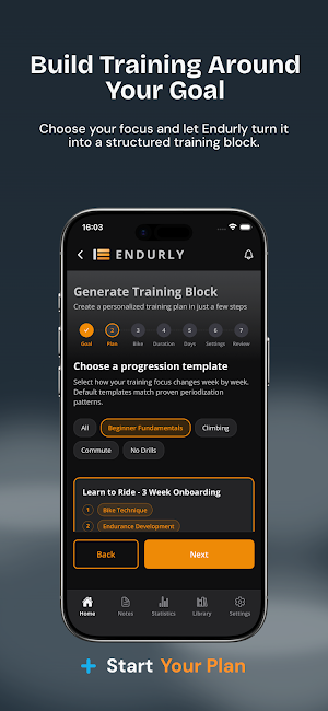 Endurly | Training Plans Screenshot 3