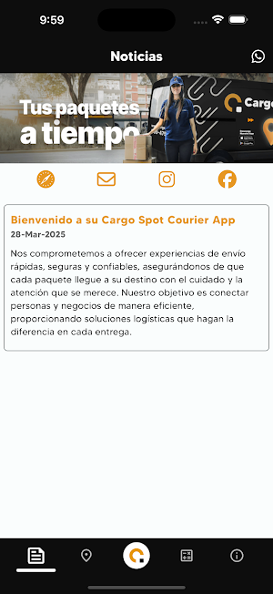 CargoSpot Courier Screenshot 0