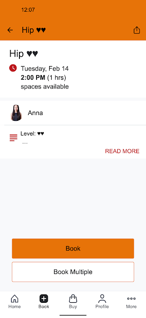 LAVA Hot Yoga Studio Screenshot 2